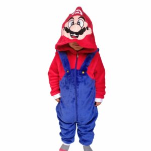 Sumérgete en aventuras de ensueño con nuestra Pijama Térmica Enteriza de Mario Bros. ¡Noches cálidas y emocionantes te esperan en el mundo de Mario!