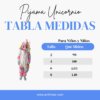 Descubre la comodidad mágica con nuestra Pijama Térmica Enteriza de Unicornio. Mantente cálido y cómodo en las noches más frías.