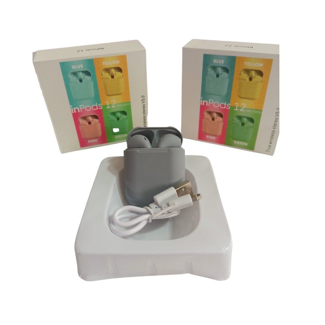Descubre los Audífonos Inalámbricos InPods 12 con un Sonido cristalino, comodidad excepcional y estilo elegante en un solo dispositivo.