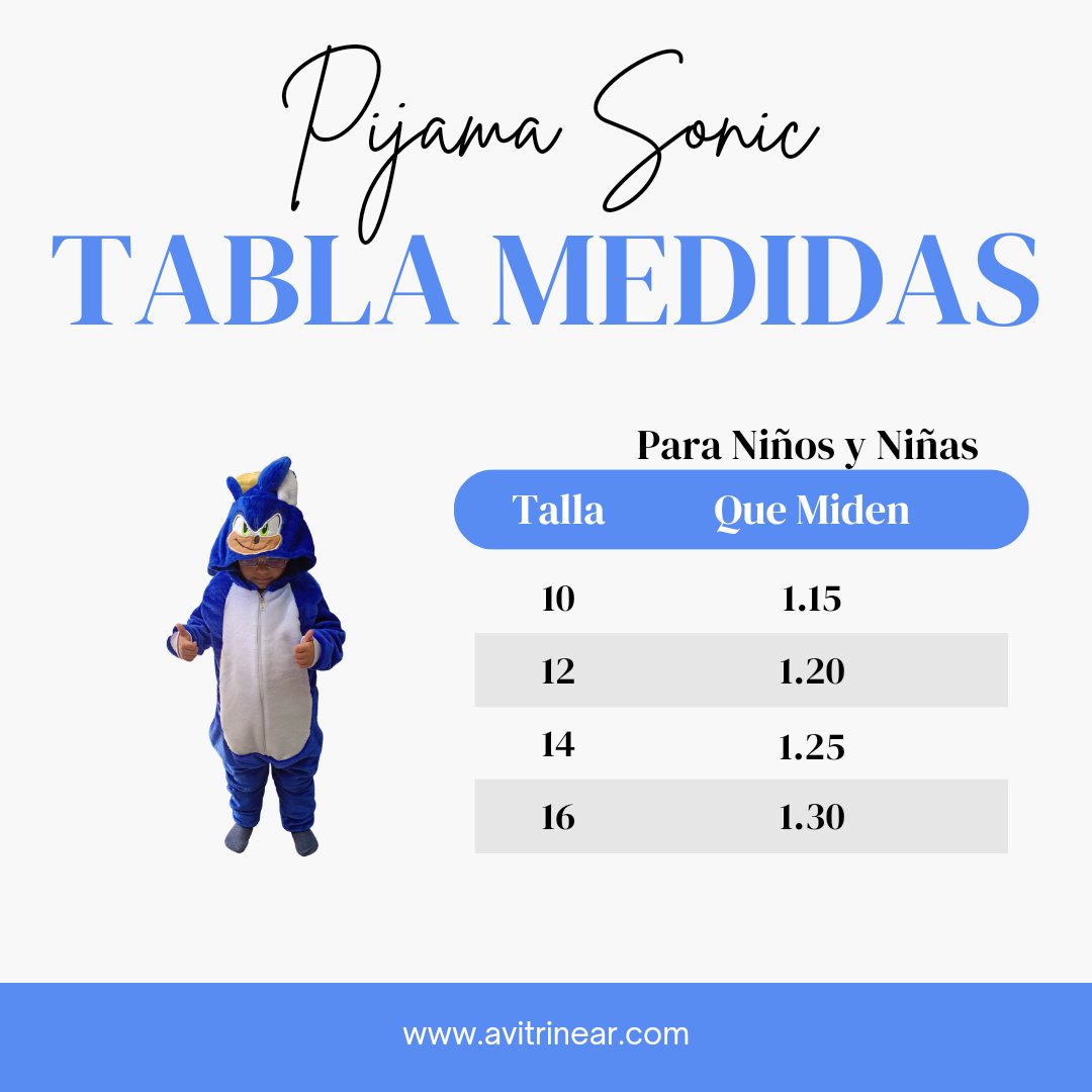 Descubre la calidez y el estilo de la Pijama Térmica Enteriza de Sonic. La mejor opción para noches frías. ¡Haz una inversión en comodidad y diversión!