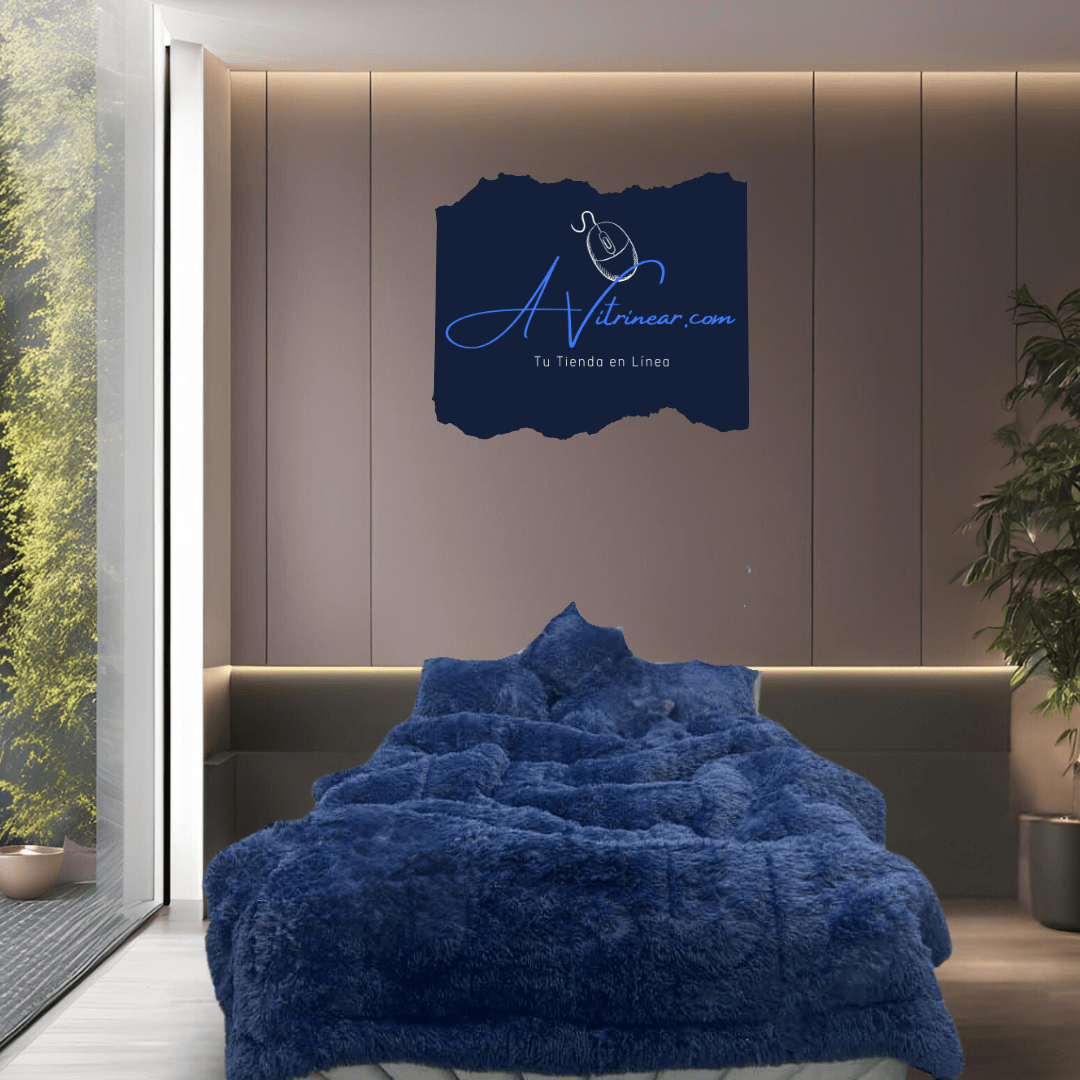 Experimenta el lujo y la suavidad del edredón de peluche. Diseño elegante, fácil cuidado y confort en todas las estaciones. ¡Descansa mejor hoy!
