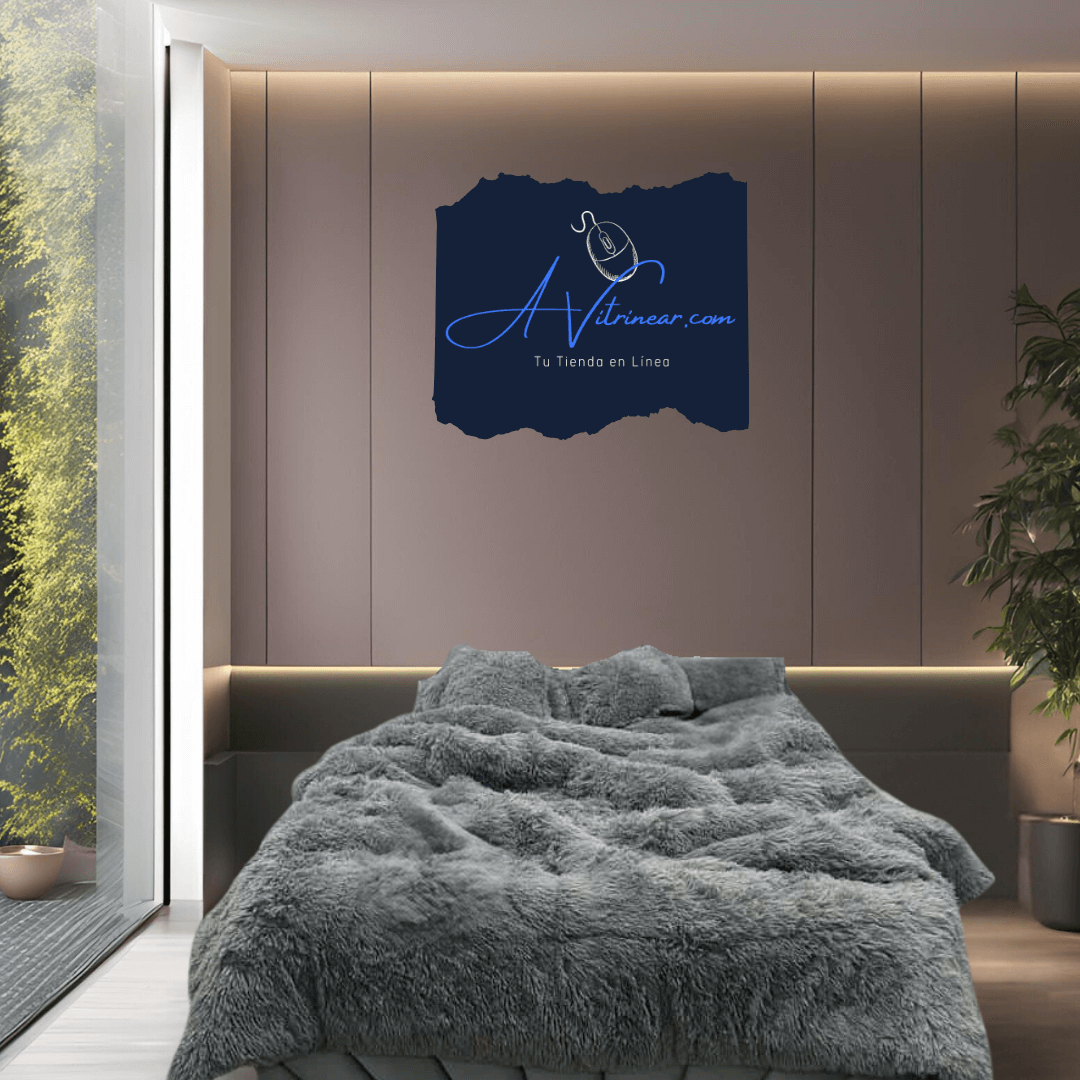 Experimenta el lujo y la suavidad del edredón de peluche. Diseño elegante, fácil cuidado y confort en todas las estaciones. ¡Descansa mejor hoy!
