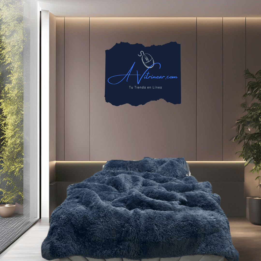 Experimenta el lujo y la suavidad del edredón de peluche. Diseño elegante, fácil cuidado y confort en todas las estaciones. ¡Descansa mejor hoy!