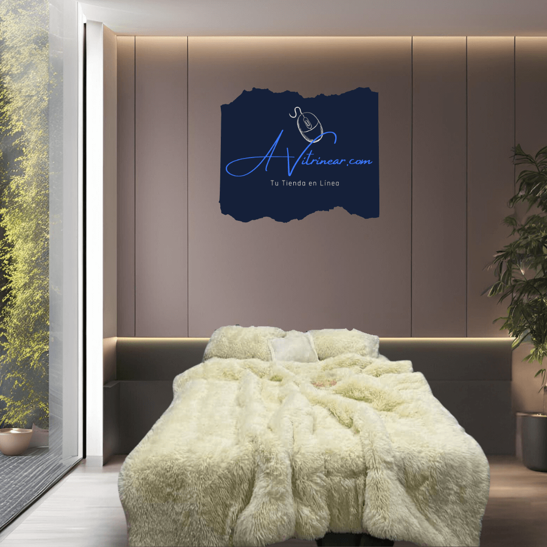 Experimenta el lujo y la suavidad del edredón de peluche. Diseño elegante, fácil cuidado y confort en todas las estaciones. ¡Descansa mejor hoy!