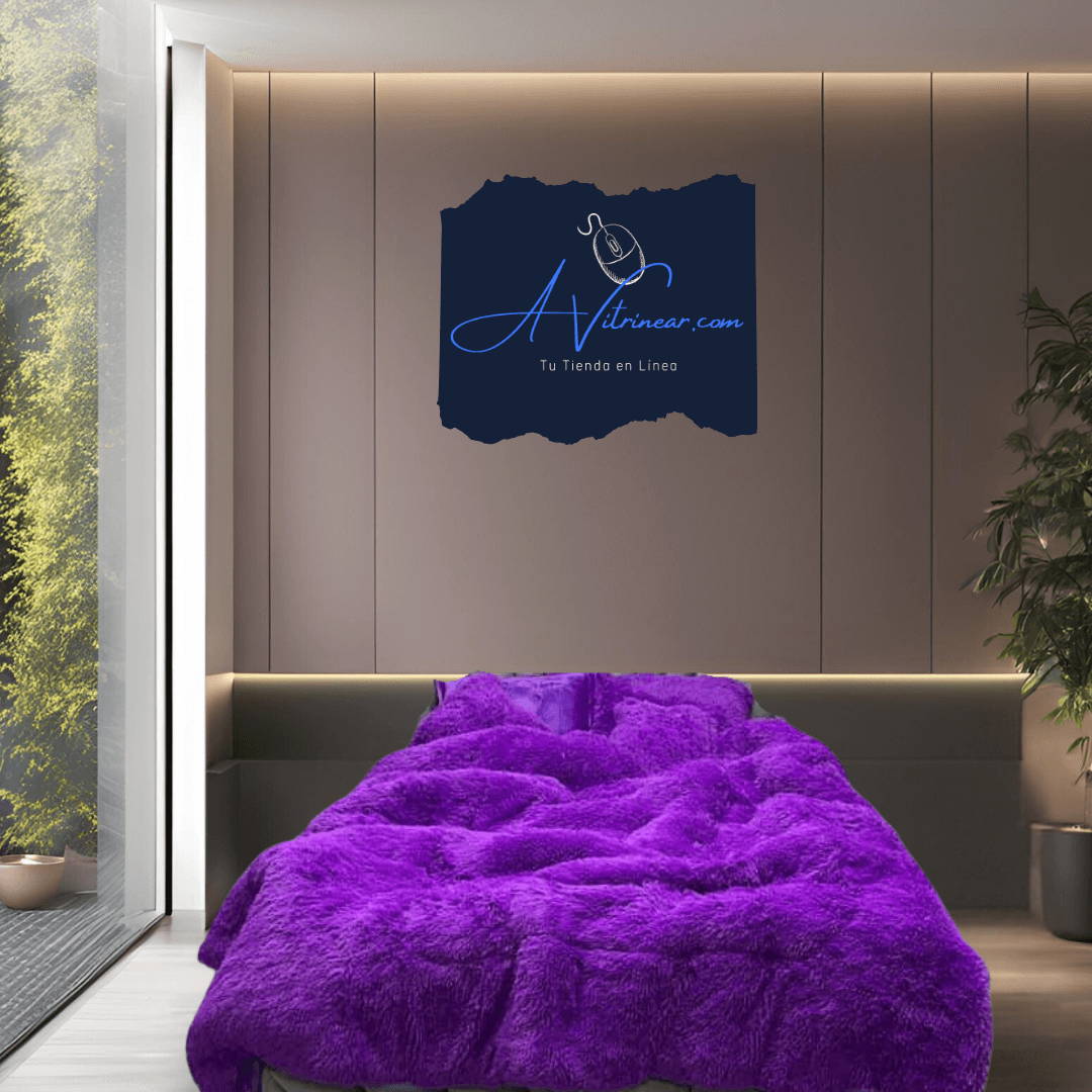 Experimenta el lujo y la suavidad del edredón de peluche. Diseño elegante, fácil cuidado y confort en todas las estaciones. ¡Descansa mejor hoy!