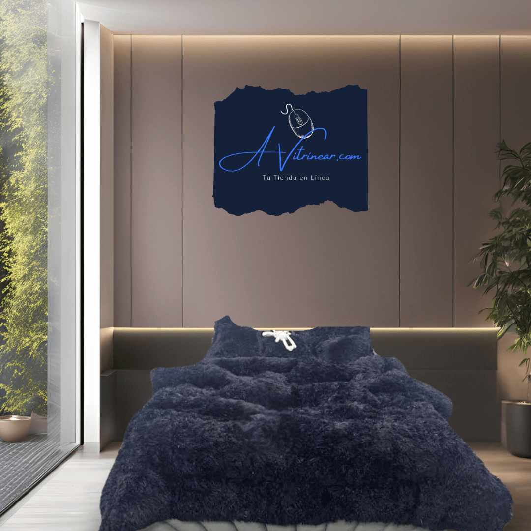 Experimenta el lujo y la suavidad del edredón de peluche. Diseño elegante, fácil cuidado y confort en todas las estaciones. ¡Descansa mejor hoy!
