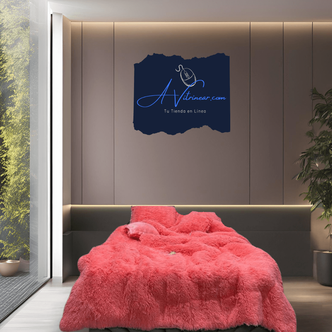 Experimenta el lujo y la suavidad del edredón de peluche. Diseño elegante, fácil cuidado y confort en todas las estaciones. ¡Descansa mejor hoy!