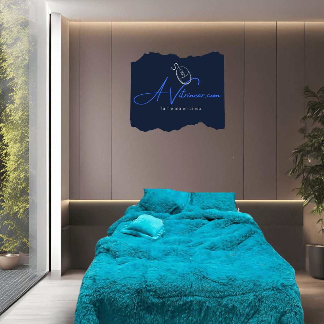 Experimenta el lujo y la suavidad del edredón de peluche. Diseño elegante, fácil cuidado y confort en todas las estaciones. ¡Descansa mejor hoy!